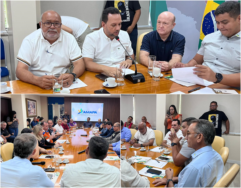 REUNIÃO NO PALÁCIO DO GOVERNO DO ESTADO DO AMAPÁ